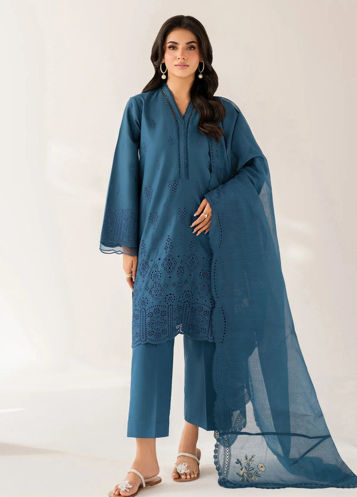 Le'essence by Xenia Formals Unstitched Embroidered Lawn 3 Piece Suit XE26UL D-06 Zayli - Summer Collection