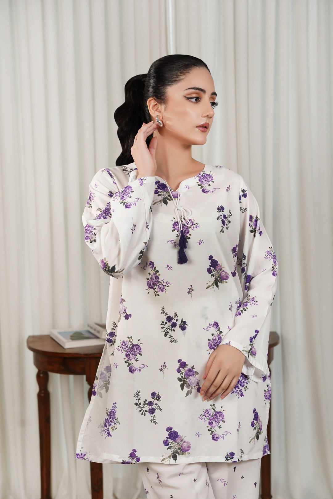 Dhaga Women Pret Printed 2 Piece Soft Crepe Blaire SS25DKP137 - Summer Collection