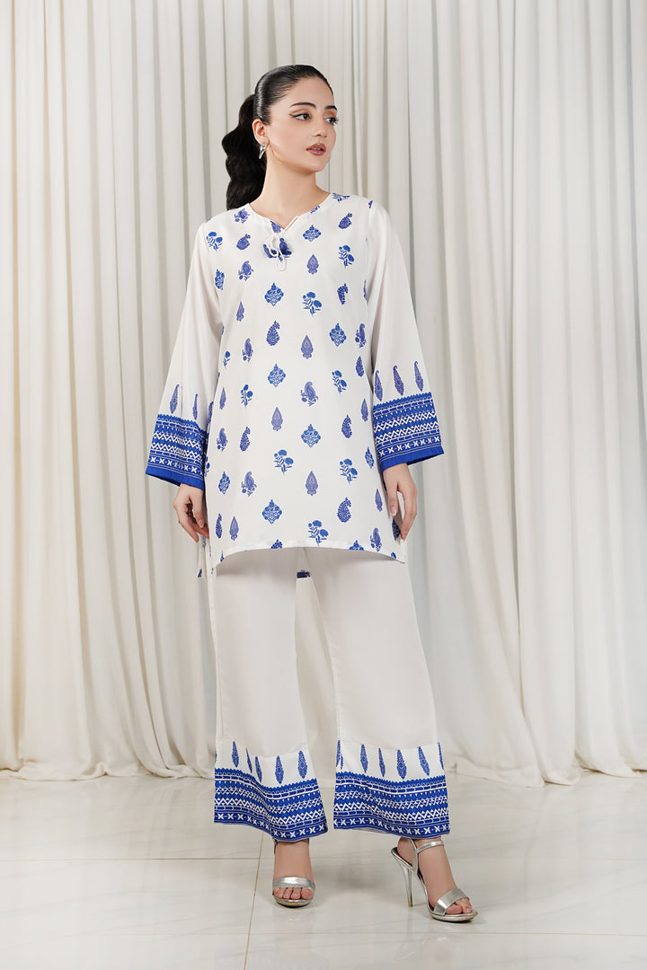 Dhaga Women Pret Printed 2 Piece Soft Crepe Abigail SS25DKP113 - Summer Collection