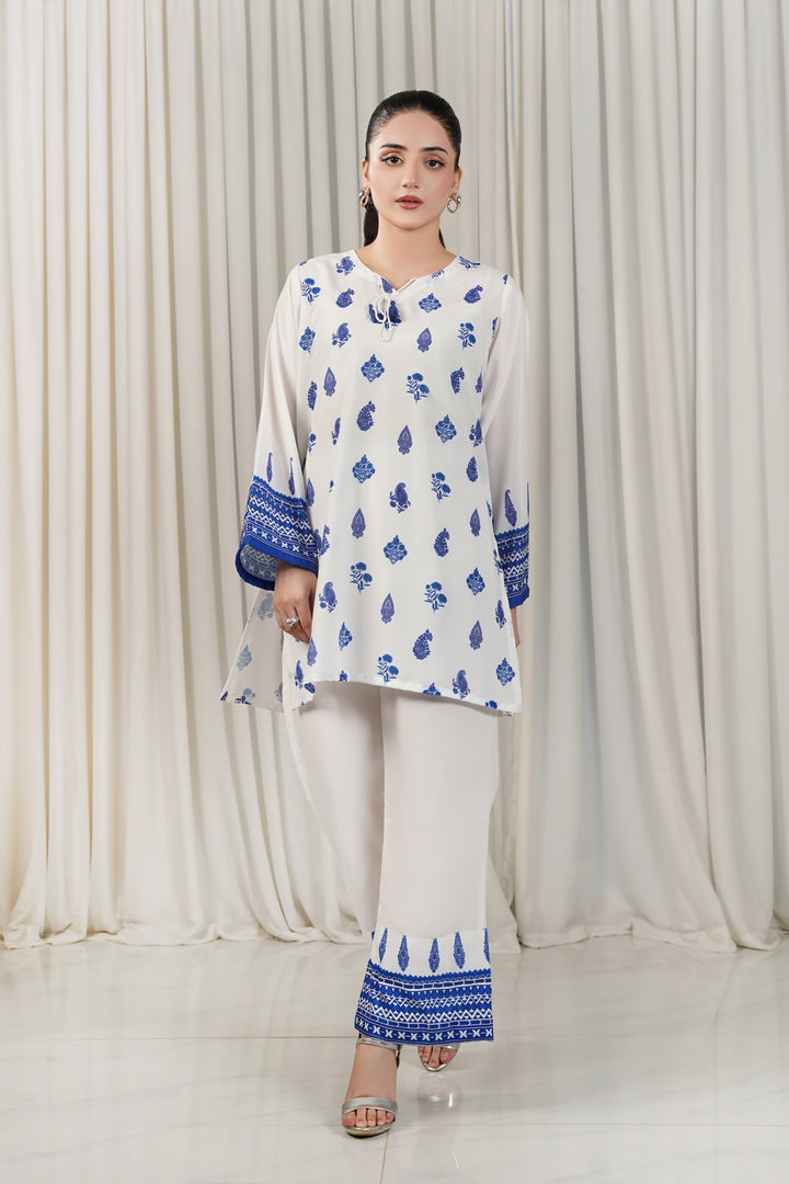 Dhaga Women Pret Printed 2 Piece Soft Crepe Abigail SS25DKP113 - Summer Collection