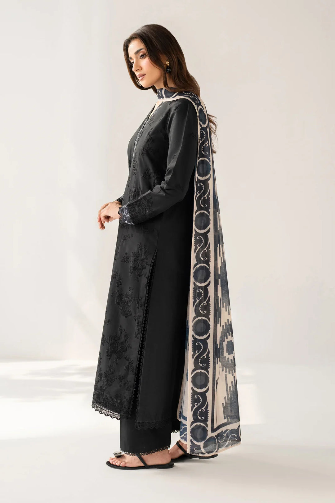 Le'essence by Xenia Formals Unstitched Embroidered Lawn 3 Piece Suit XE26UL D-08 Fayra - Summer Collection