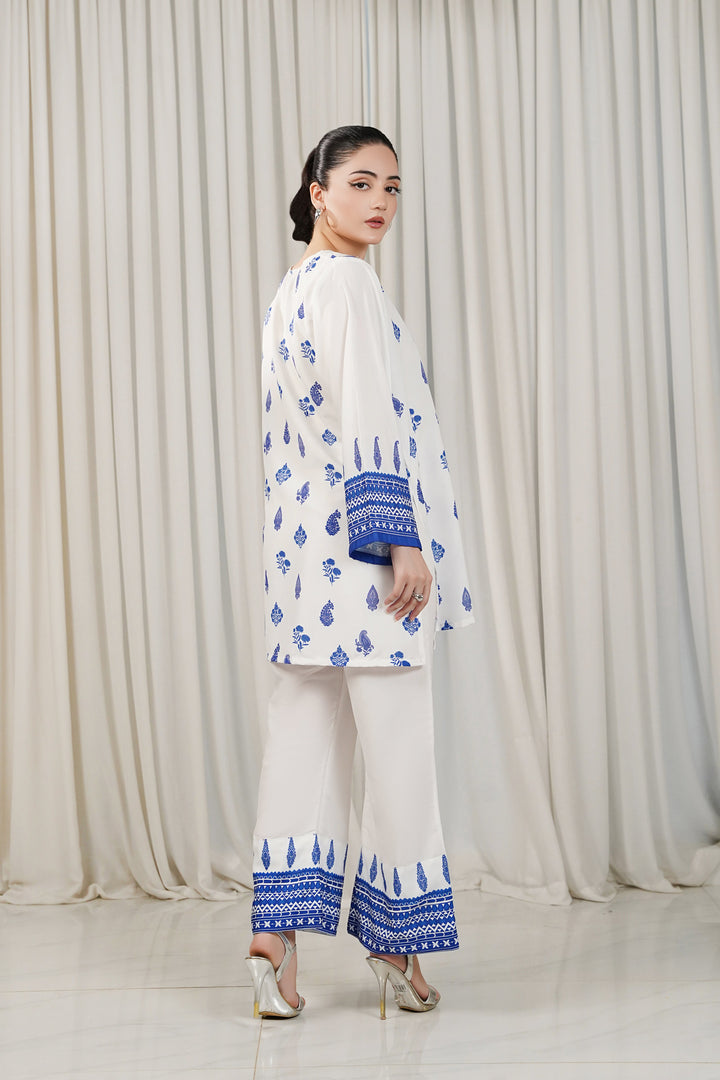 Dhaga Women Pret Printed 2 Piece Soft Crepe Abigail SS25DKP113 - Summer Collection