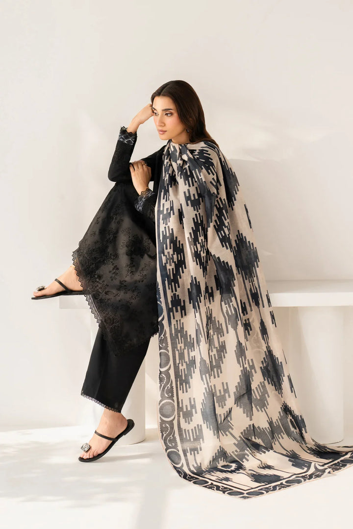 Le'essence by Xenia Formals Unstitched Embroidered Lawn 3 Piece Suit XE26UL D-08 Fayra - Summer Collection