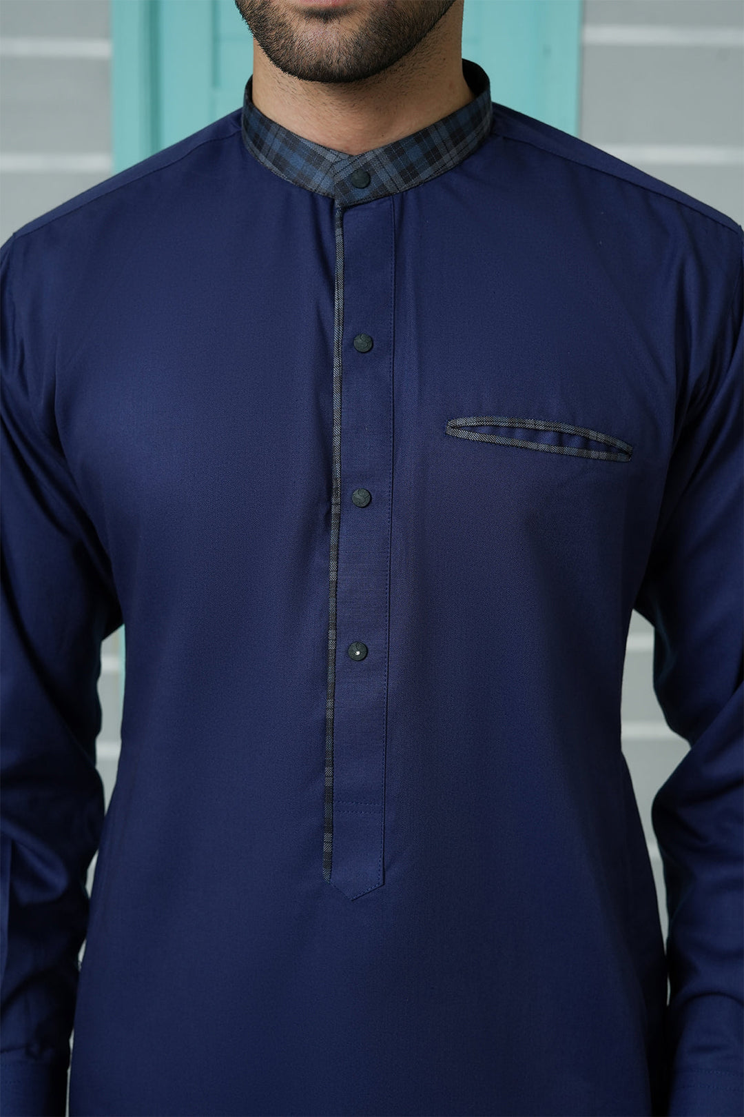 Royal Arabic Jubba by Edge Republic Mens RTW Solids Cotton Viscose 2 Piece Suit JB 006 Festive Collection
