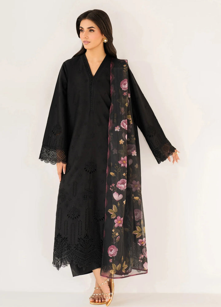 Layana by Xenia Formals Unstitched Embroidered Lawn 3 Piece Suit XE26ULL D-10 Saphie - Summer Collection