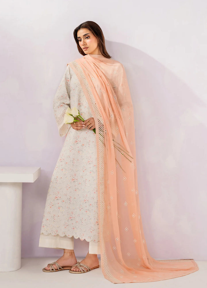 Le'essence by Xenia Formals Unstitched Embroidered Lawn 3 Piece Suit XE26UL D-10 Coraya - Summer Collection