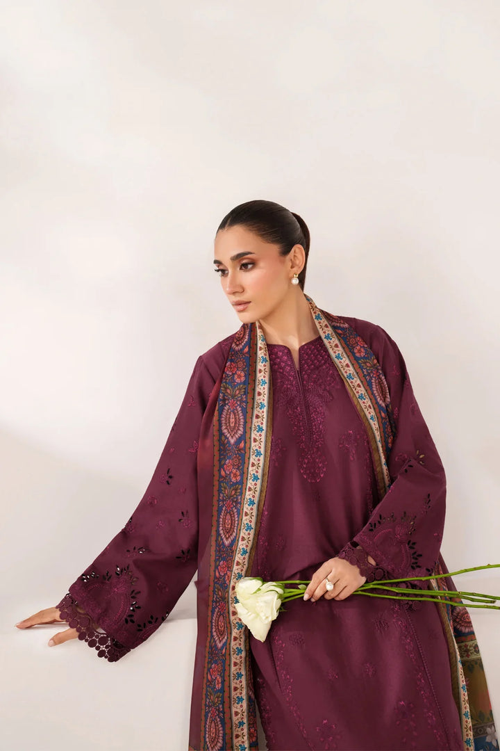 Le'essence by Xenia Formals Unstitched Embroidered Lawn 3 Piece Suit XE26UL D-02 Niha - Summer Collection