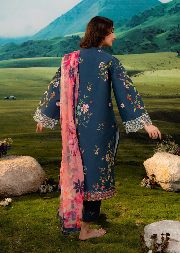 Elysian by Meerak RTW Embroidered Lawn 3 Piece Suit Aster Casual Collection