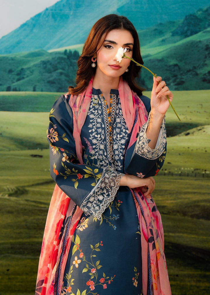 Elysian by Meerak RTW Embroidered Lawn 3 Piece Suit Aster Casual Collection
