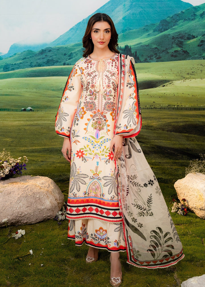 Elysian by Meerak RTW Embroidered Lawn 3 Piece Suit Ardis Casual Collection