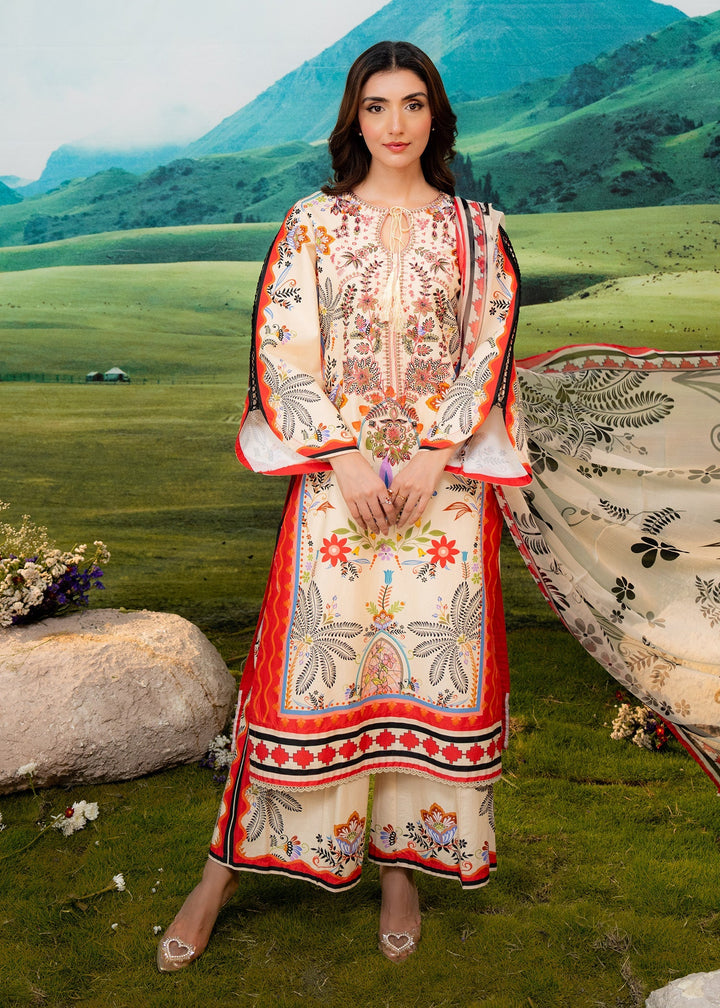 Elysian by Meerak RTW Embroidered Lawn 3 Piece Suit Ardis Casual Collection