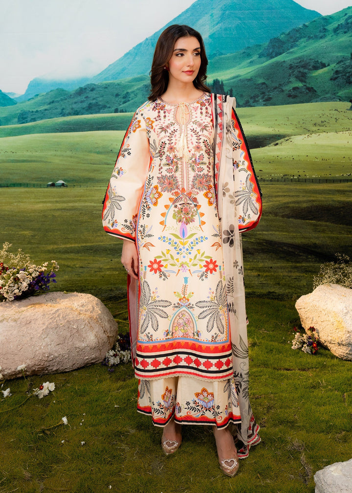 Elysian by Meerak RTW Embroidered Lawn 3 Piece Suit Ardis Casual Collection