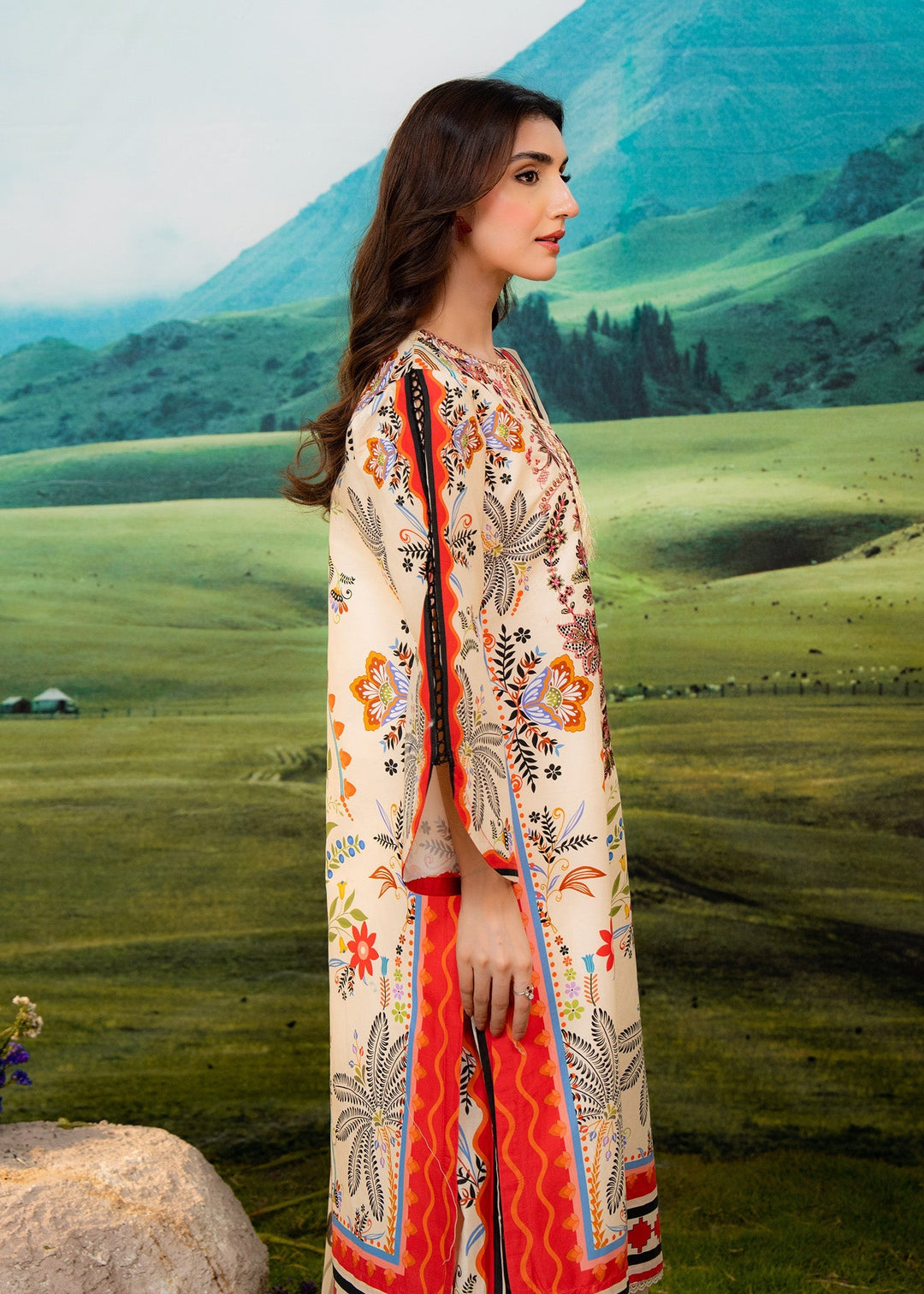 Elysian by Meerak RTW Embroidered Lawn 3 Piece Suit Ardis Casual Collection