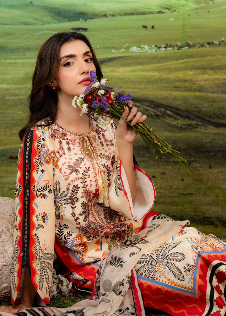 Elysian by Meerak RTW Embroidered Lawn 3 Piece Suit Ardis Casual Collection