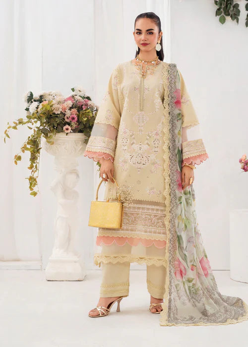 Elinor Shinning Light by Chandan Nagri Pret Luxury Lawn Elnaz - Summer Collection
