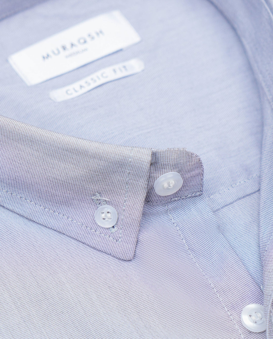 Muraqsh Ready To Wear Solids Cotton Men Grey Textured Casual Shirt ABD-GTCS - Summer Collection