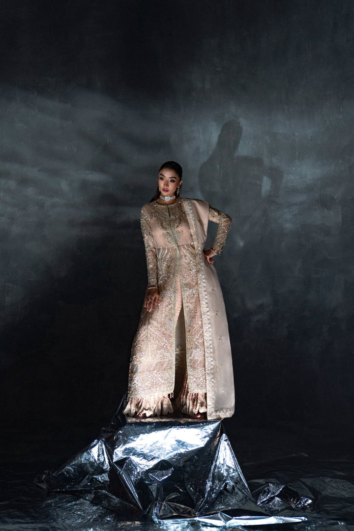 Reve Dore by Enzo RTW Hand work Organza 3 Piece Suit LIORA Wedding Collection