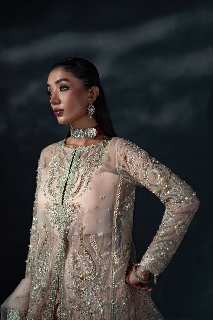 Reve Dore by Enzo RTW Hand work Organza 3 Piece Suit LIORA Wedding Collection