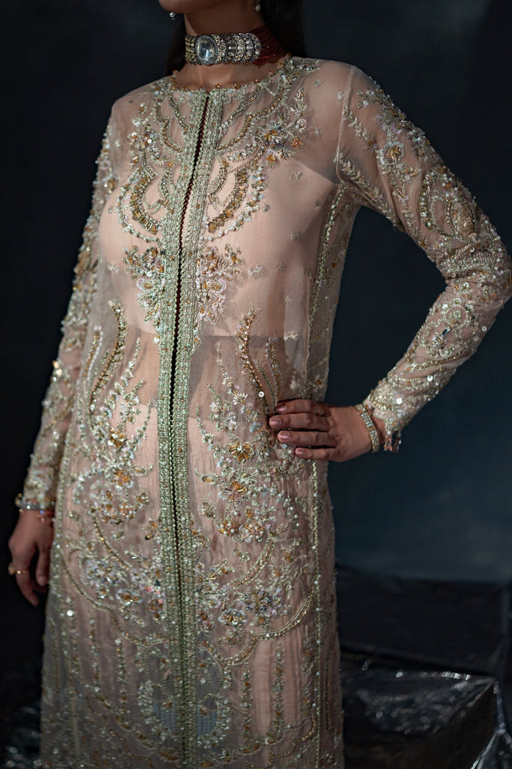 Reve Dore by Enzo RTW Hand work Organza 3 Piece Suit LIORA Wedding Collection