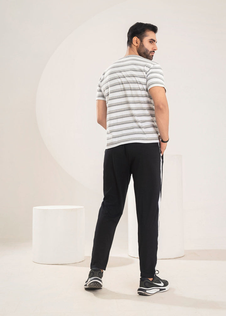 West Drop by Buraq Mens Shirt RTW Solids Cotton 1 Piece Suit White Stripper Casual Collection