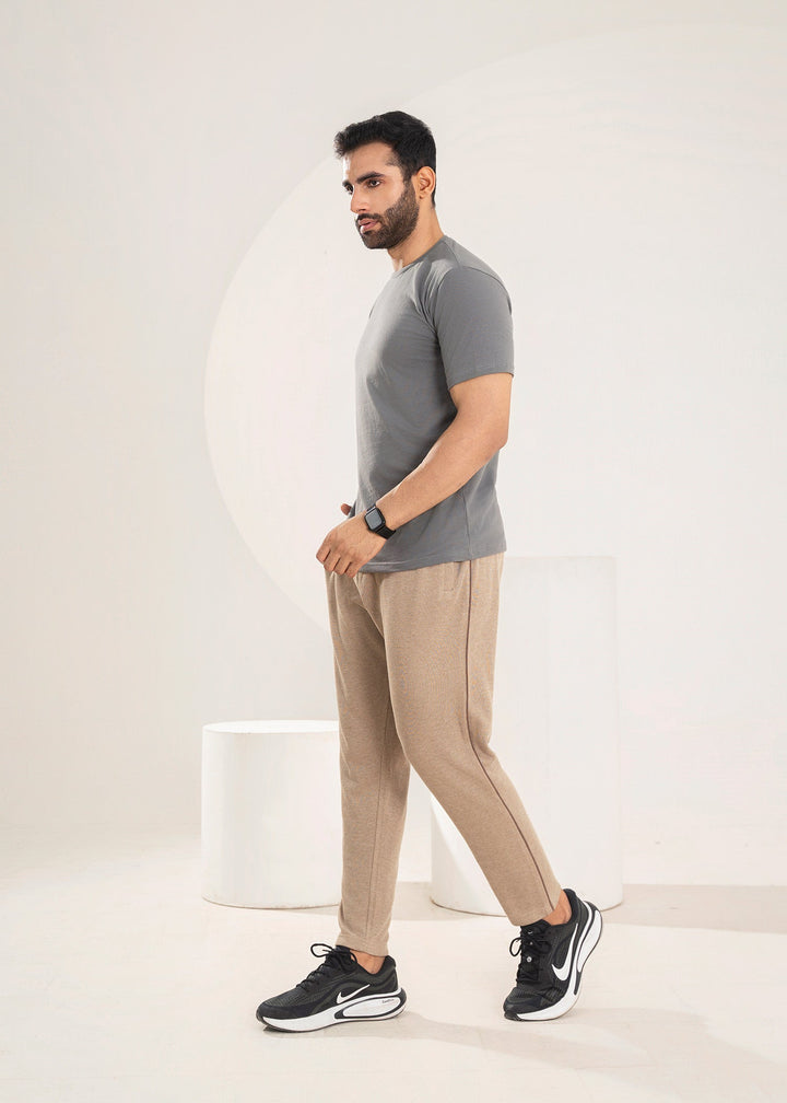 West Drop by Buraq Mens Shirt RTW Solids Cotton 1 Piece Suit Grey Casual Collection