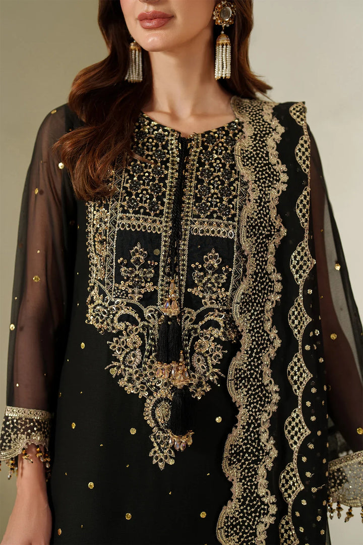 Alizeh Fashion Unstitched Embroidered Chiffon 3 Piece Suit AF26UCF AF-HM-4049-Reshma - Festive Collection
