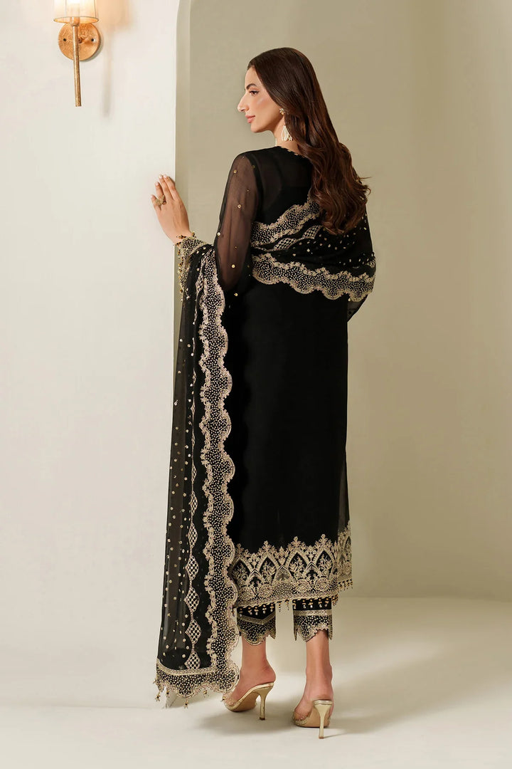 Alizeh Fashion Unstitched Embroidered Chiffon 3 Piece Suit AF26UCF AF-HM-4049-Reshma - Festive Collection