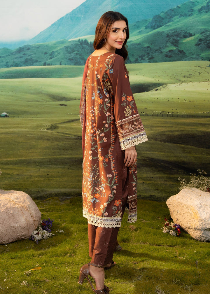 Elysian by Meerak RTW Embroidered Lawn 3 Piece Suit Rustic Casual Collection