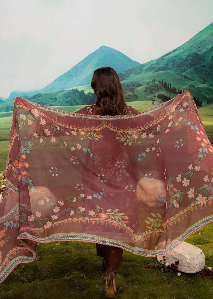 Elysian by Meerak RTW Embroidered Lawn 3 Piece Suit Rustic Casual Collection