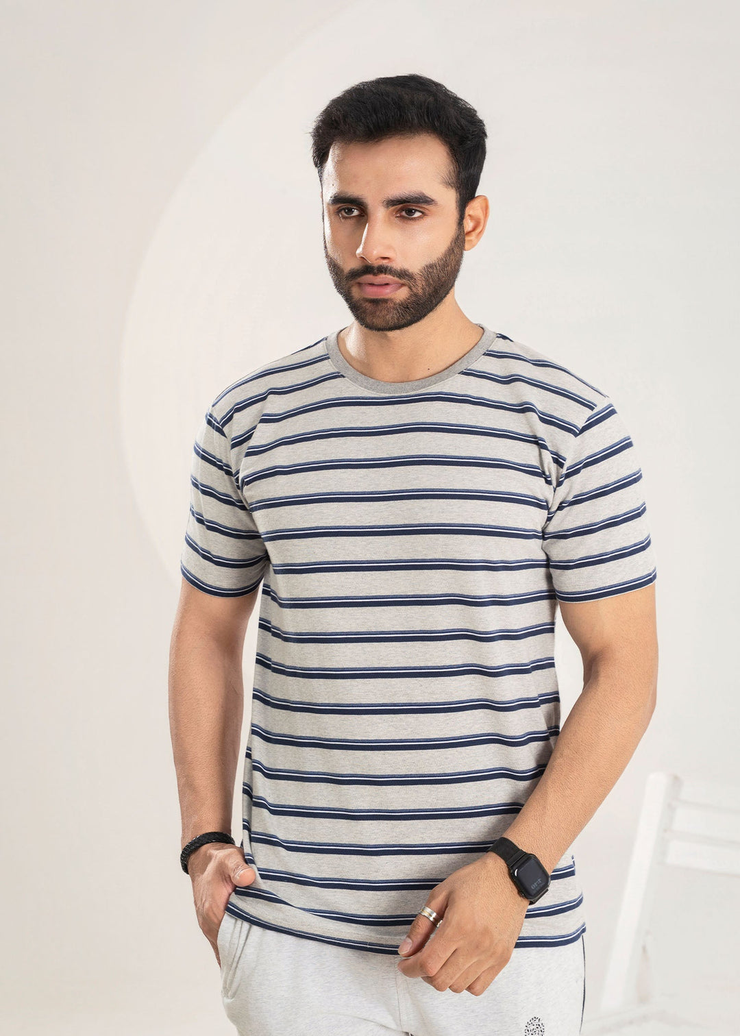 West Drop by Buraq Mens Shirt RTW Solids Cotton 1 Piece Suit White Stripper Casual Collection