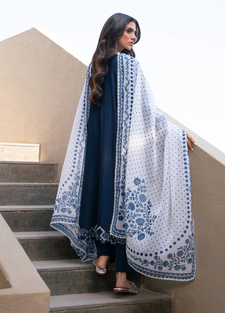 Layana by Xenia Formals Unstitched Embroidered Lawn 3 Piece Suit XE26ULL D-2 Talia - Summer Collection