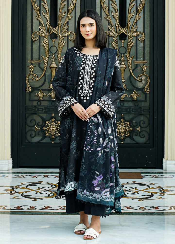 Zyna RTW Printed Lawn 3 Piece Suit ZY26ULP Riva - Casual Collection