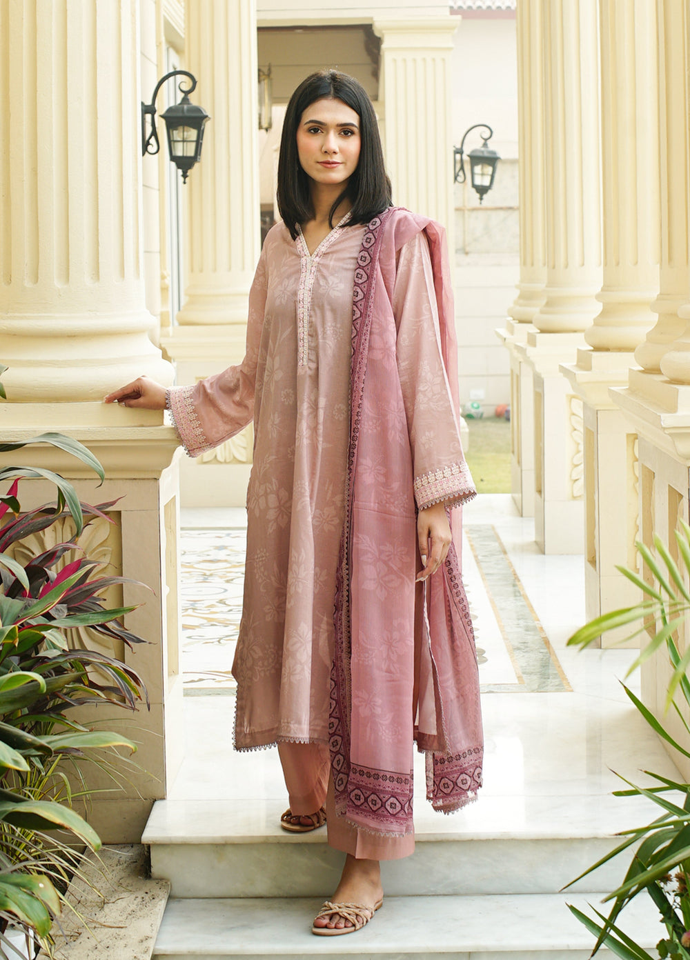 Zyna Unstitched Printed Lawn 3 Piece Suit ZY26ULP Vanya - Casual Collection