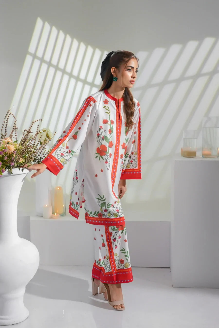 Dhaga Women Pret Printed 2 Piece Soft Crepe Zuri SS25DSP284 - Summer Collection