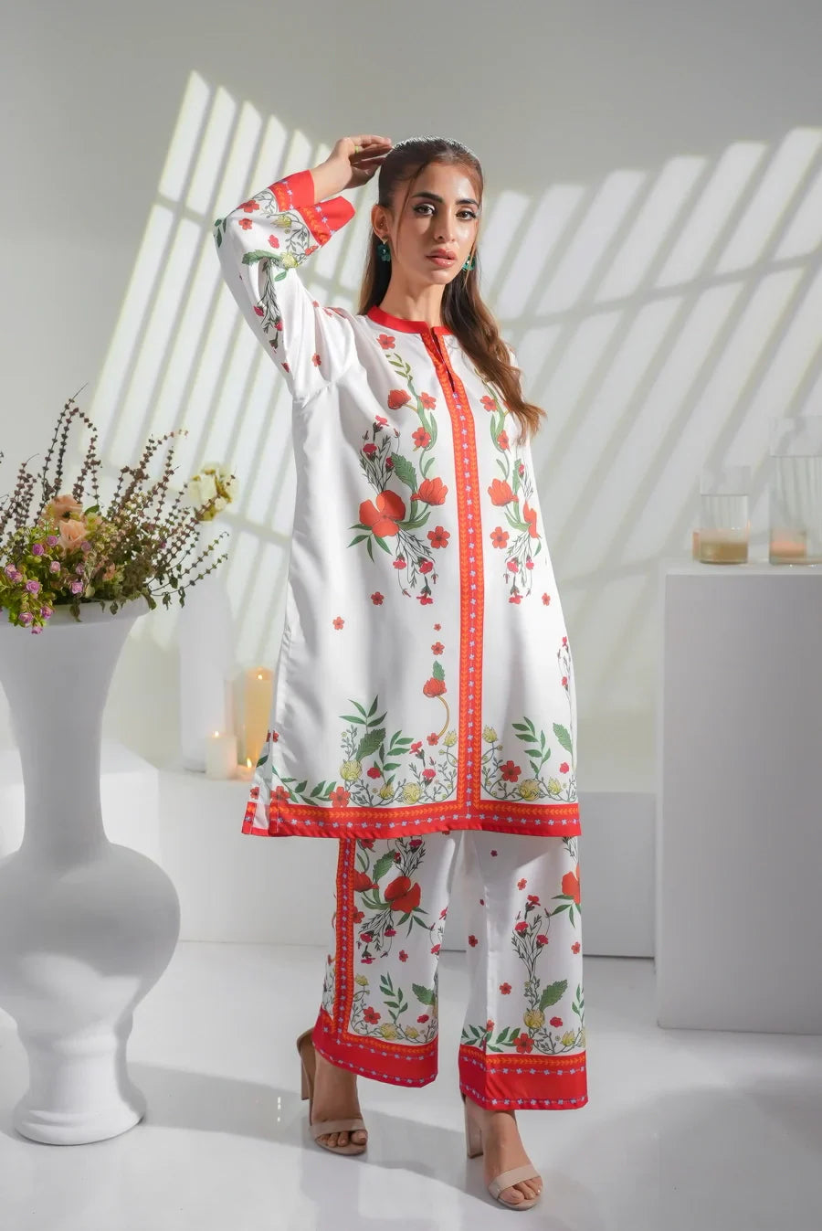 Dhaga Women Pret Printed 2 Piece Soft Crepe Zuri SS25DSP284 - Summer Collection