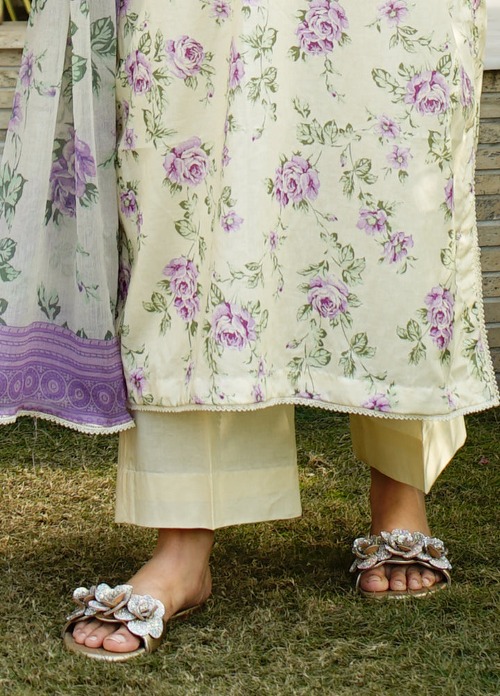 Zyna RTW Printed Lawn 3 Piece Suit ZY26ULP Selin - Casual Collection