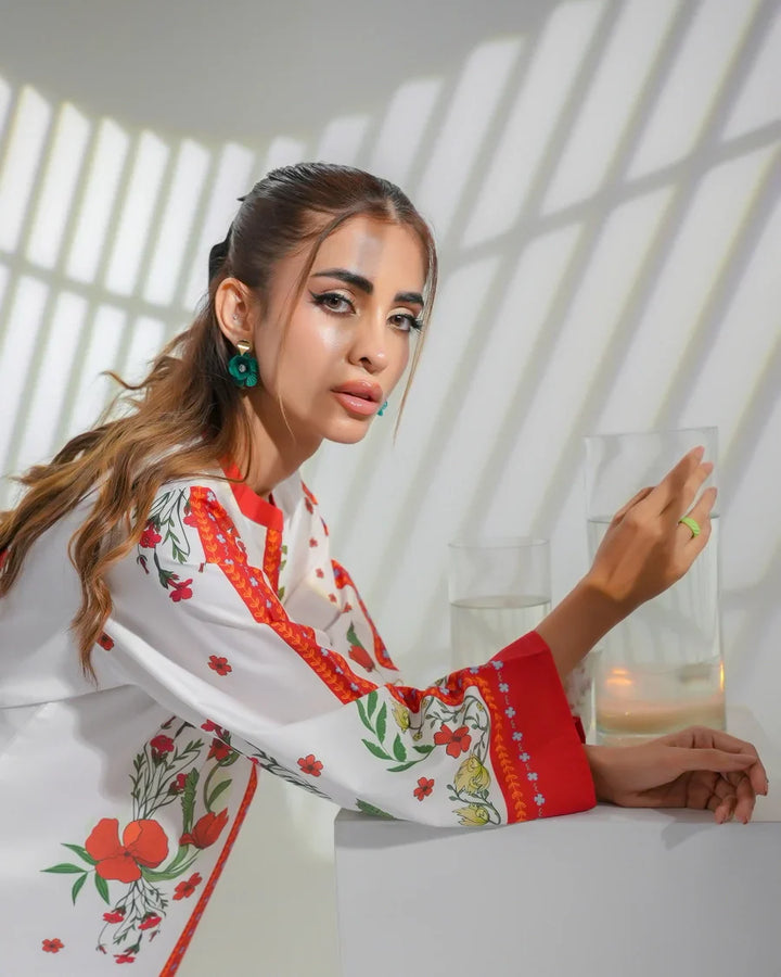 Dhaga Women Pret Printed 2 Piece Soft Crepe Zuri SS25DSP284 - Summer Collection