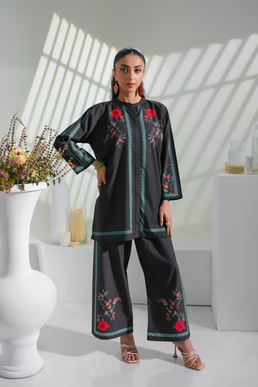 Dhaga Women Pret Printed 2 Piece Soft Crepe Juna SS25DSP274 - Summer Collection