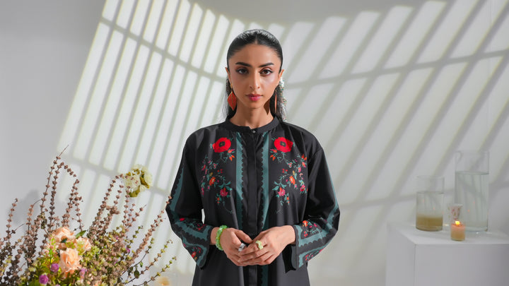 Dhaga Women Pret Printed 2 Piece Soft Crepe Juna SS25DSP274 - Summer Collection