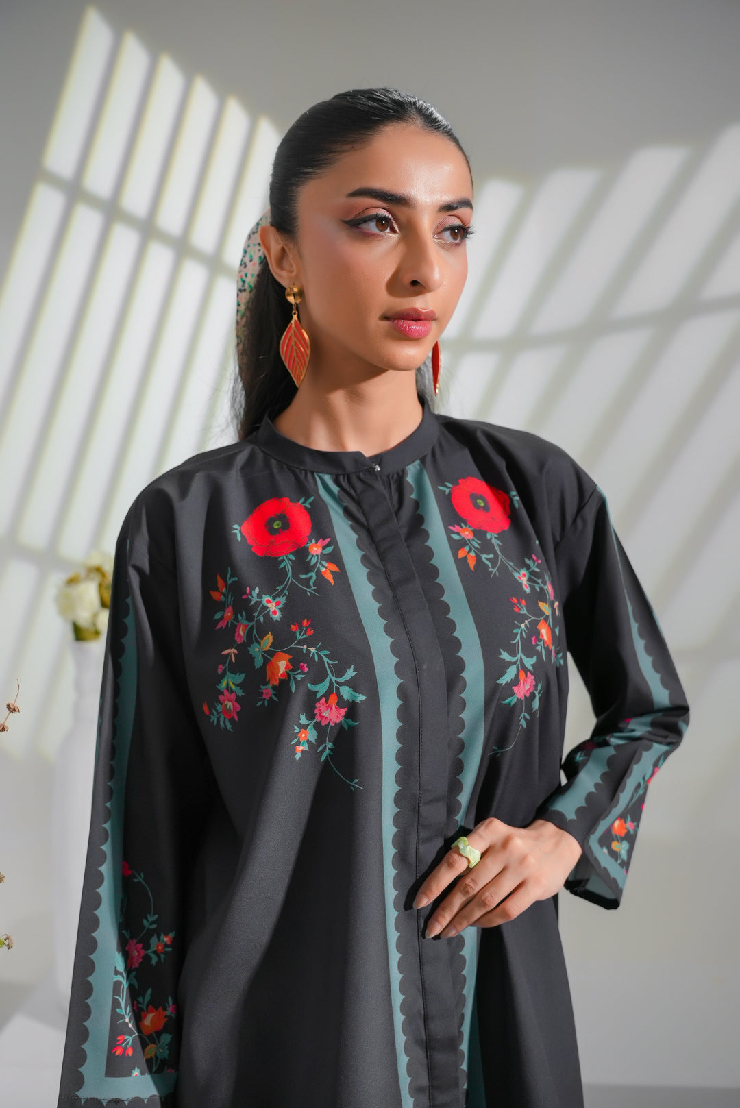 Dhaga Women Pret Printed 2 Piece Soft Crepe Juna SS25DSP274 - Summer Collection