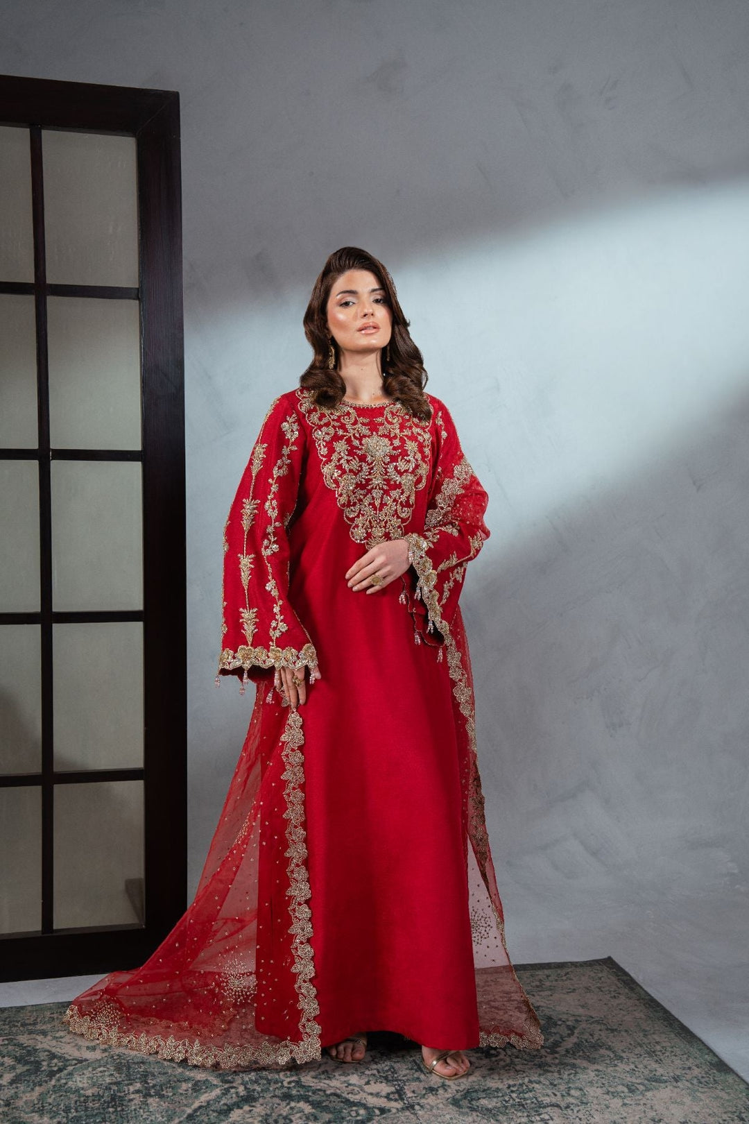 Soiree by Enzo Women RTW Hand work Silk 3 Piece Suit BELLE EPOQUE Festive Collection