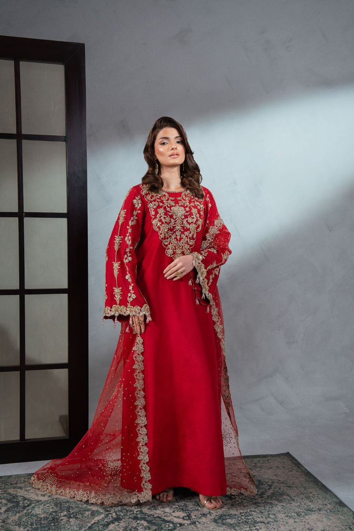 Soiree by Enzo Women RTW Hand work Silk 3 Piece Suit BELLE EPOQUE Festive Collection