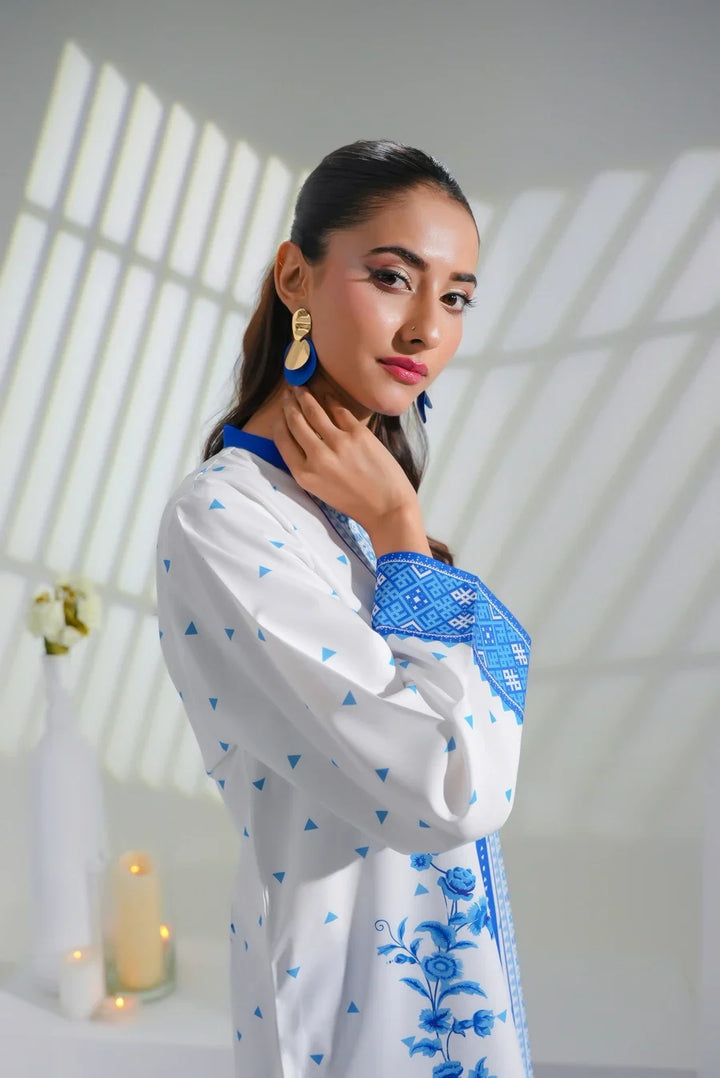 Dhaga Women Pret Printed 2 Piece Soft Crepe Eloise SS25DSP281 - Summer Collection