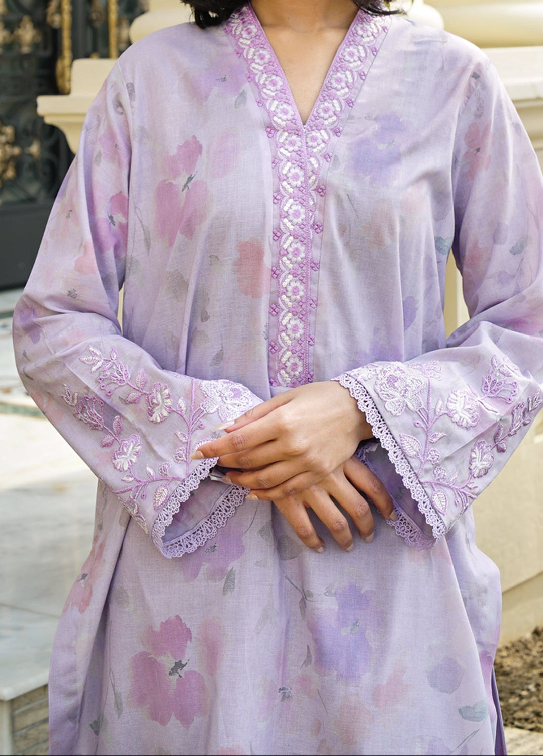 Zyna Unstitched Printed Lawn 3 Piece Suit ZY26ULP Elina - Casual Collection