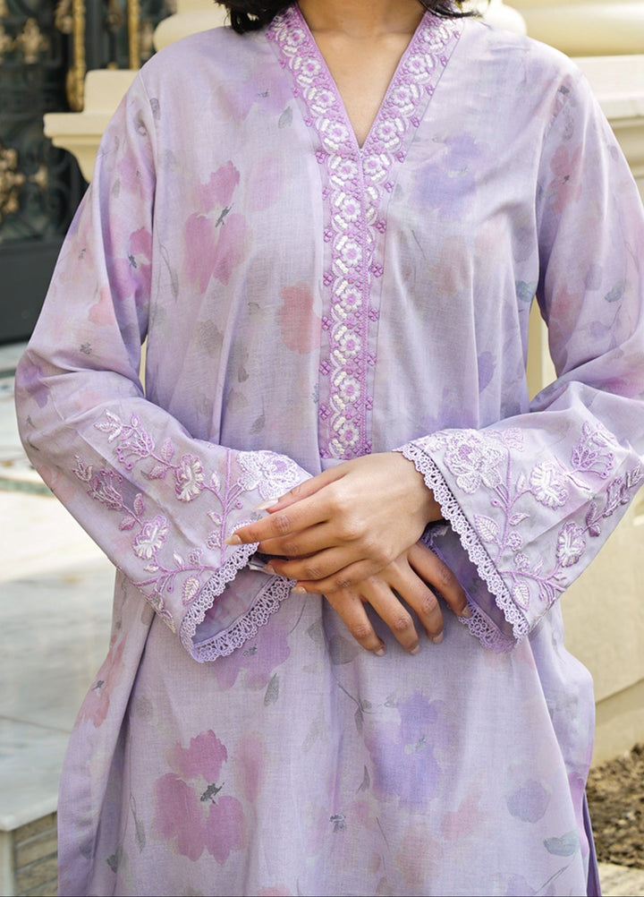 Zyna Unstitched Printed Lawn 3 Piece Suit ZY26ULP Elina - Casual Collection
