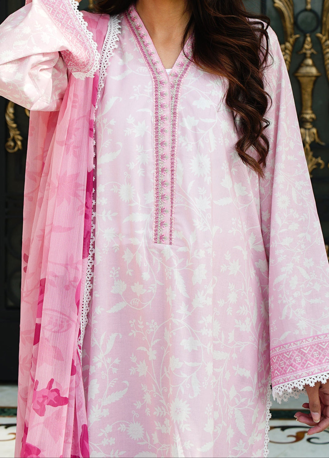 Zyna Unstitched Printed Lawn 3 Piece Suit ZY26ULP Serra - Casual Collection