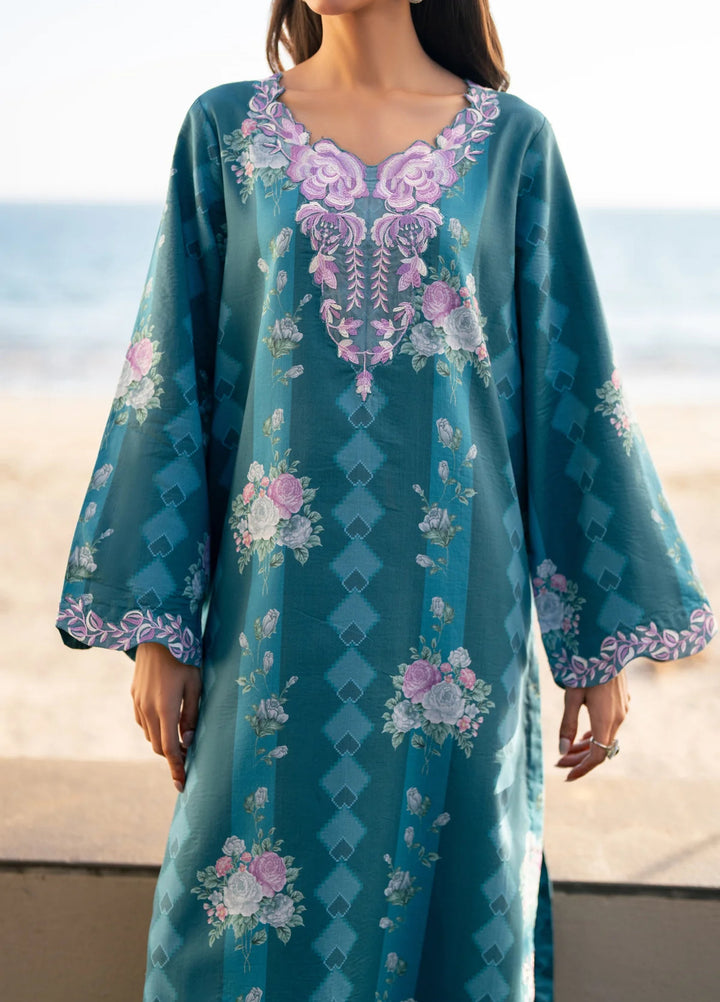 Layana by Xenia Formals Unstitched Embroidered Lawn 3 Piece Suit XE26ULL D-9 Cyrus - Summer Collection