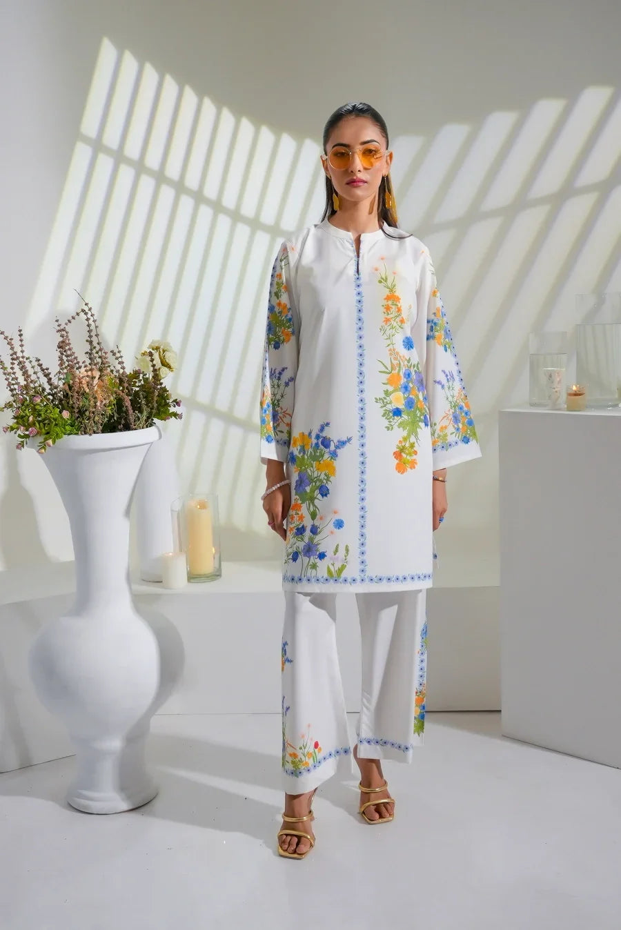 Dhaga Women Pret Printed 2 Piece Soft Crepe Madeline SS25DSP286 - Summer Collection