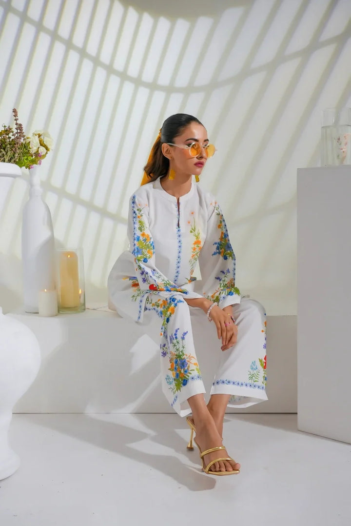 Dhaga Women Pret Printed 2 Piece Soft Crepe Madeline SS25DSP286 - Summer Collection