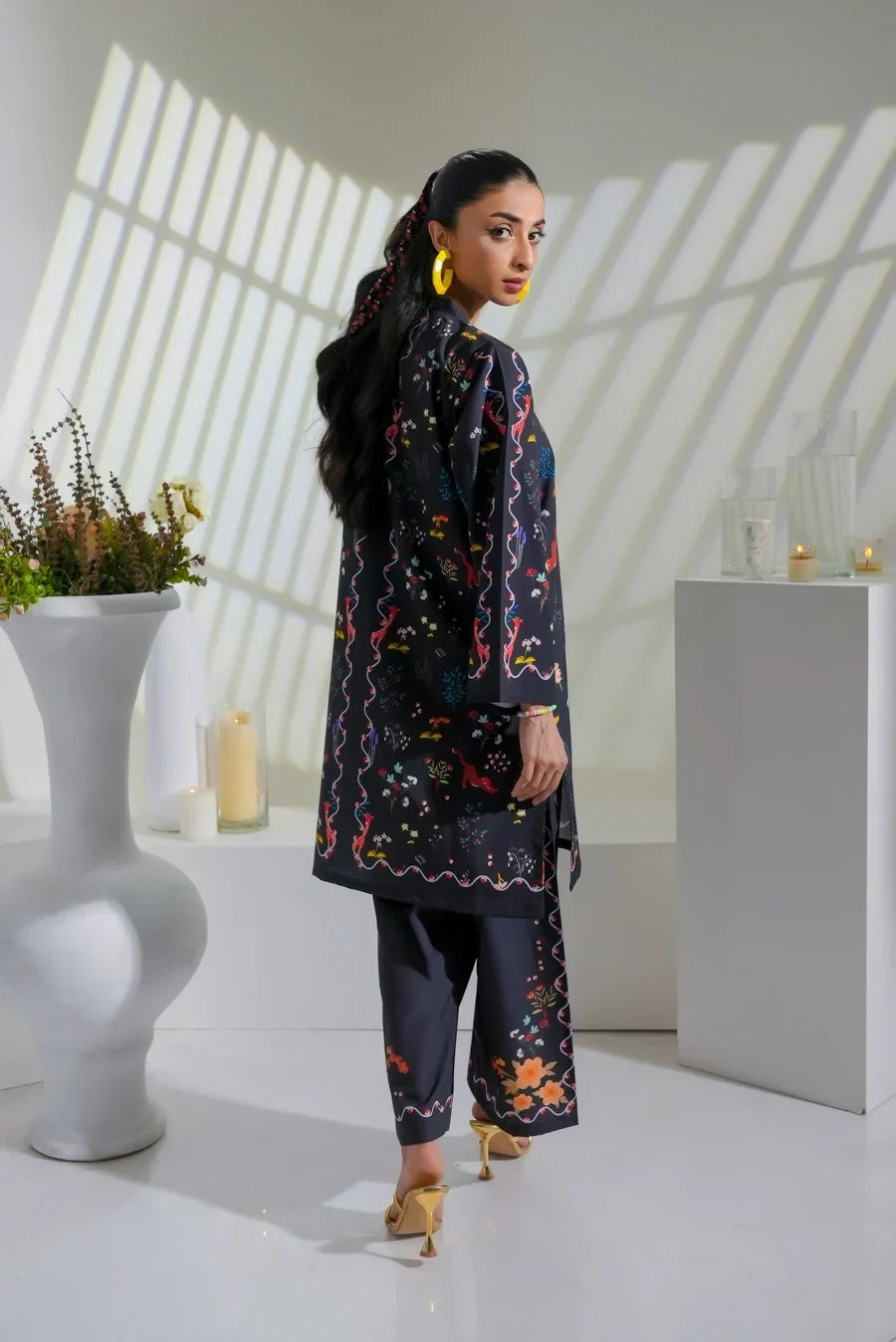 Dhaga Women Pret Printed 2 Piece Soft Crepe Cleo SS25DSP279 - Summer Collection